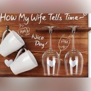 BAR wall decor. Great gift for the wife.  See all photos!